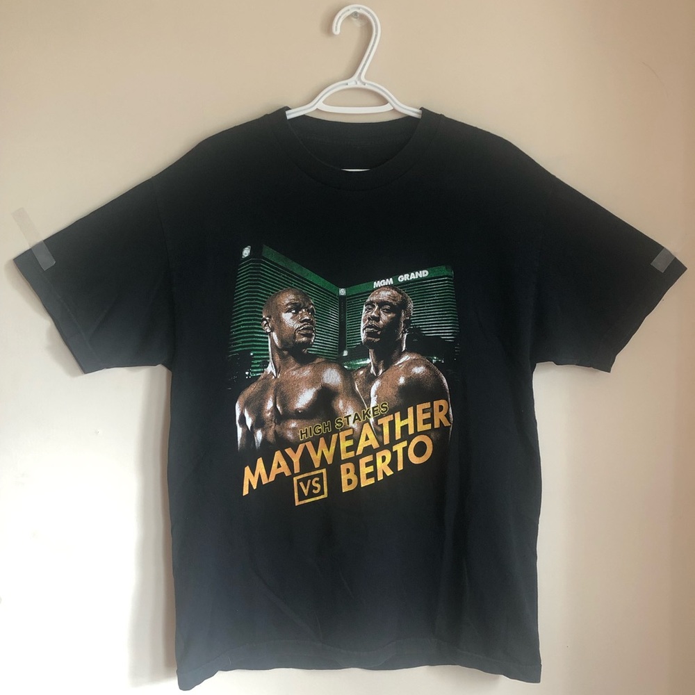 FLOYD MAYWEATHER VS ANDRE BERTO BOXING TEE